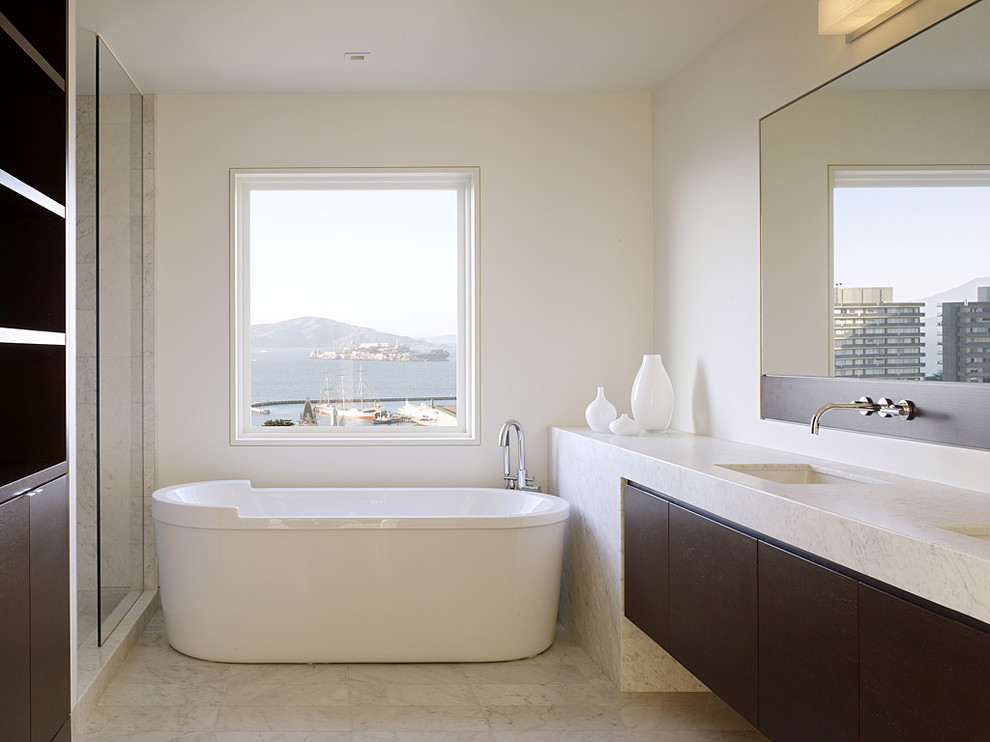 natural light in a bathroom without windows
